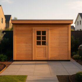 Compleet dicht incl. deur