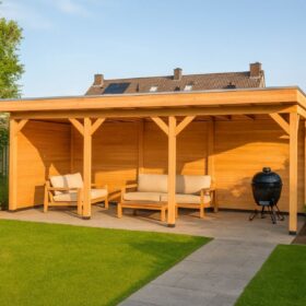 Combinatie 3 met zij- en 3x achterwand