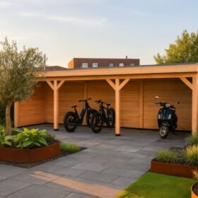 Combinatie 4 met 3x zij- en 3x achterwand